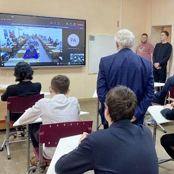 Ученики подшефной школы МАК «Вымпел» приняли участие в физико-математической олимпиаде 